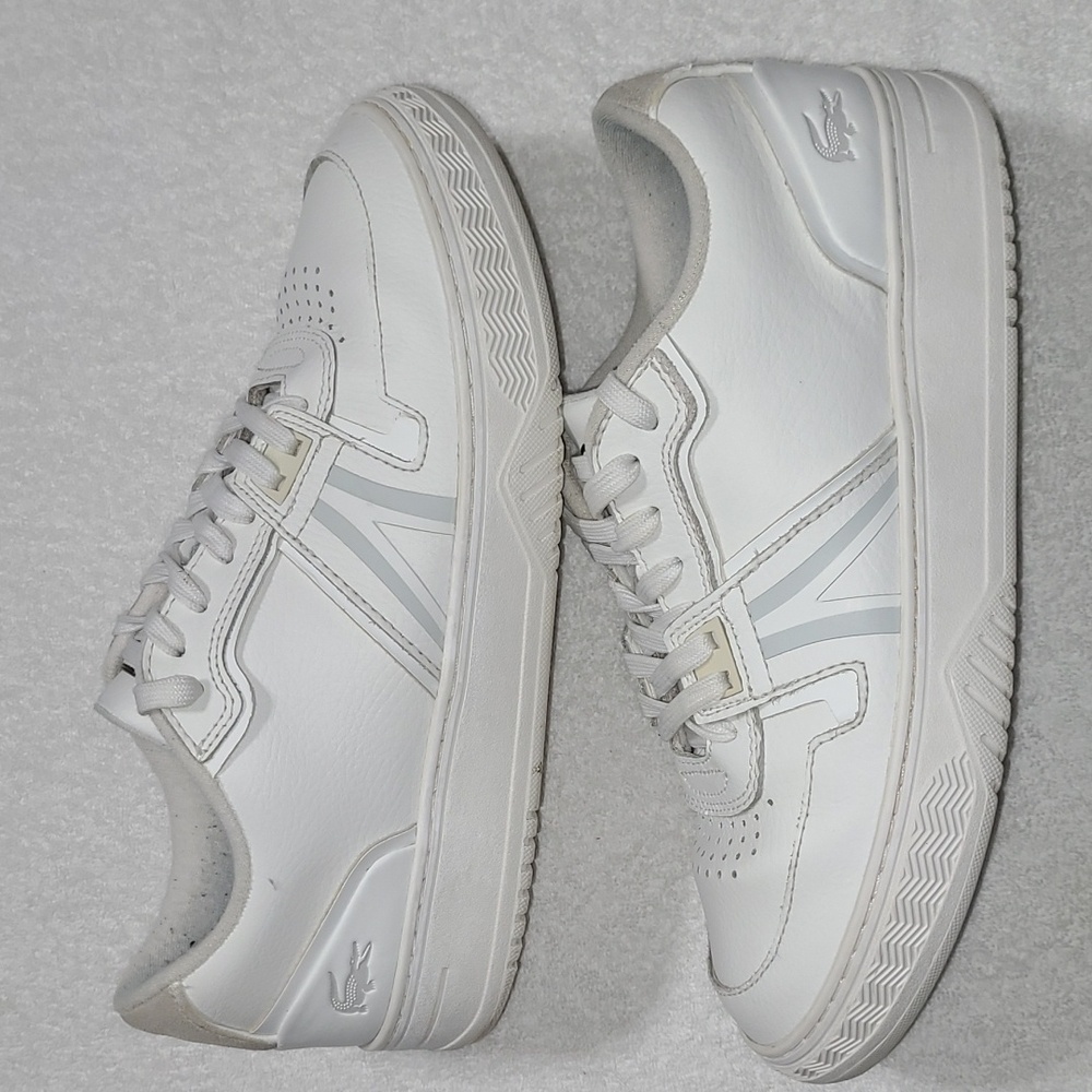 Lacoste Men's Low-Top White Sneakers Size: 9